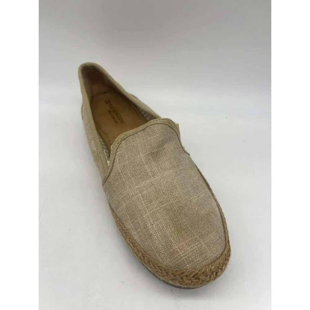 Naturalizer Rayna Women Tan Canvas Slip-On Shoe Size 10